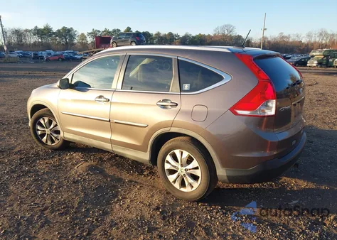 2013 Honda Cr-V Ex-L from USA, damaged, VIN 5J6RM4H7XDL070964